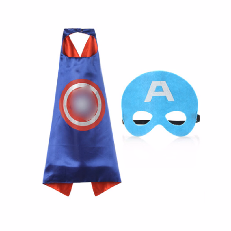 Children's cartoon hero's cloak