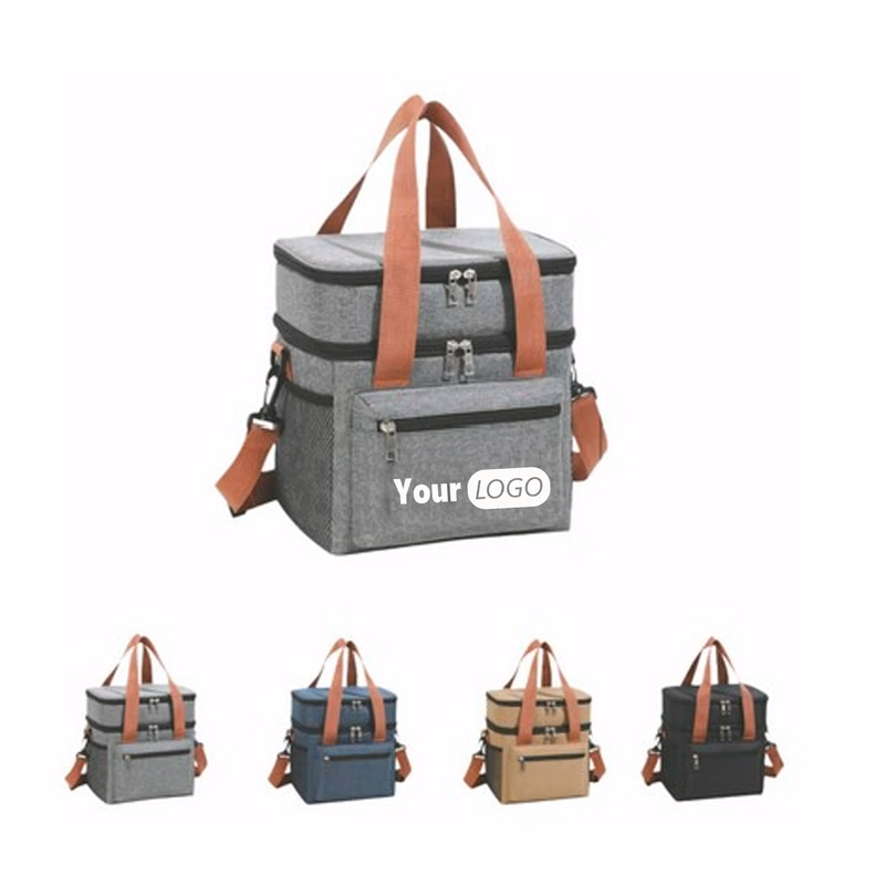 Water-Repellent Lunch Tote with Adjustable Strap
