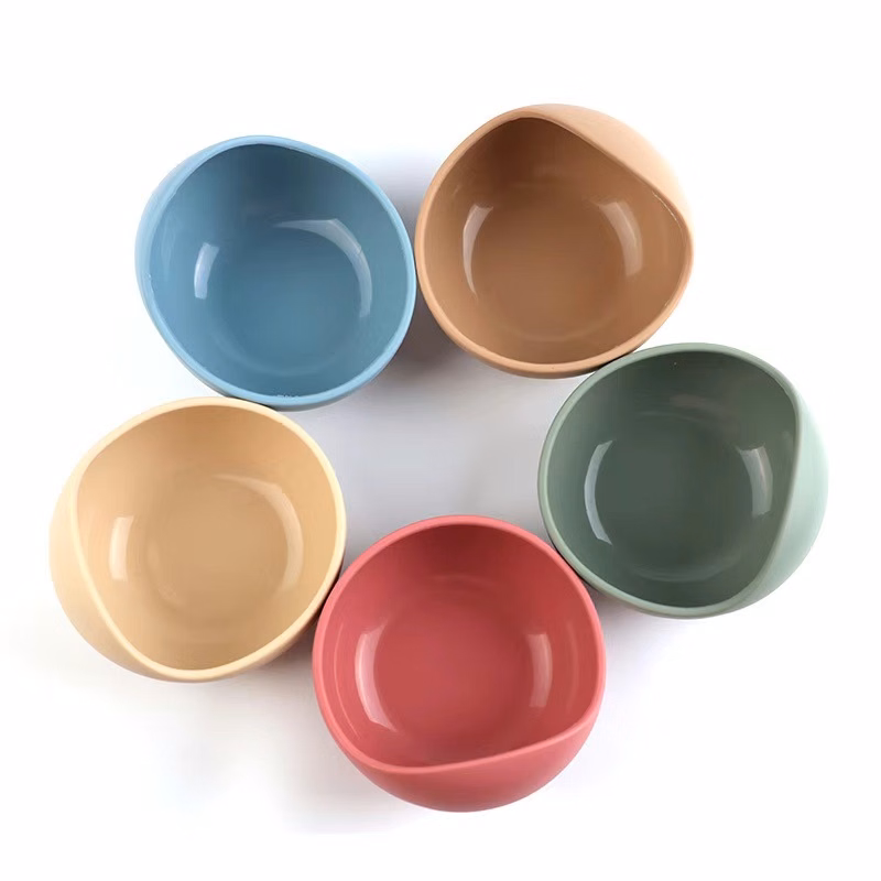 Silicone Baby FoodSnail Bowl