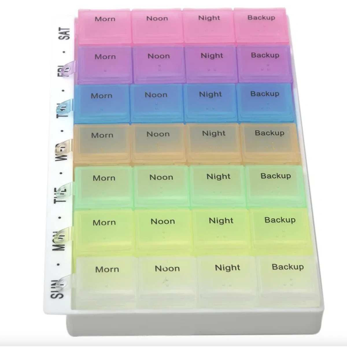 7 days Multicolor Pill Box 1
