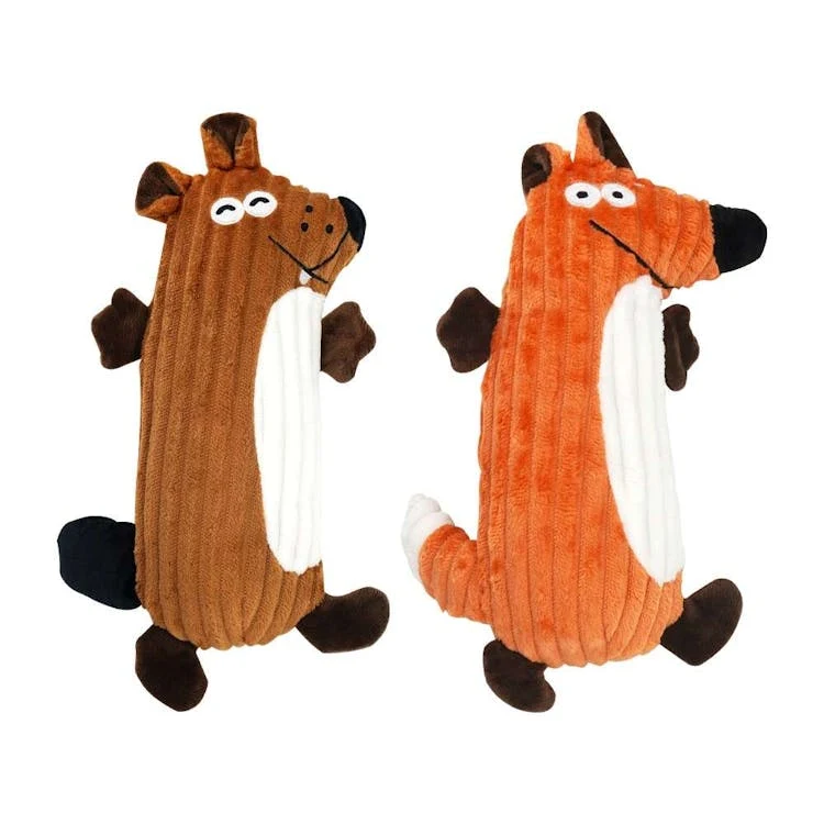 Pet Plush Animal Dog Toy - Assorted Colors 1
