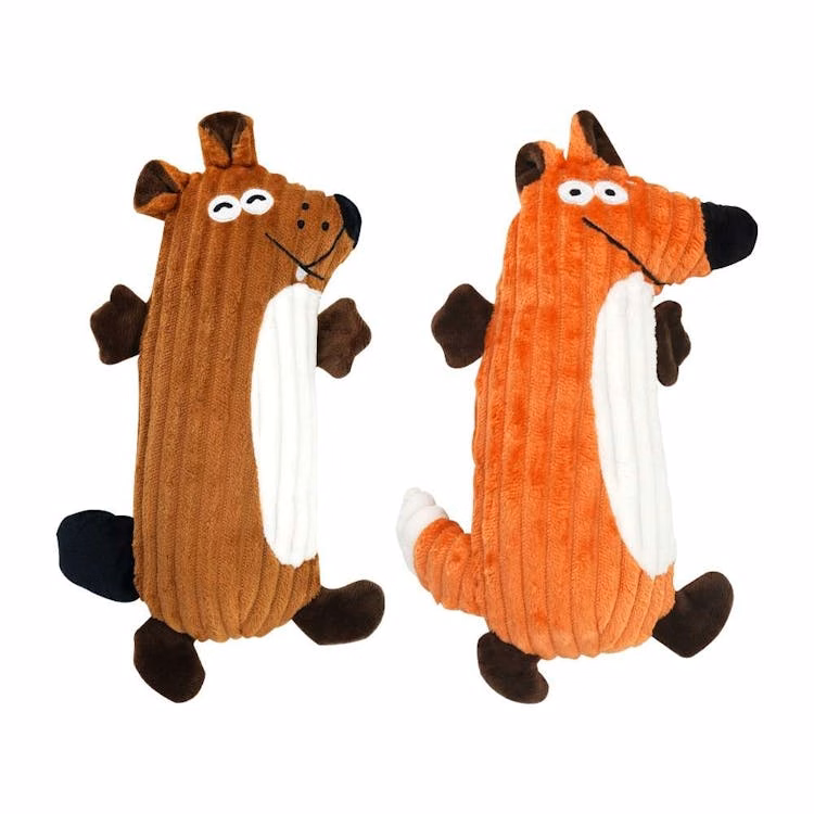 Pet Plush Animal Dog Toy - Assorted Colors