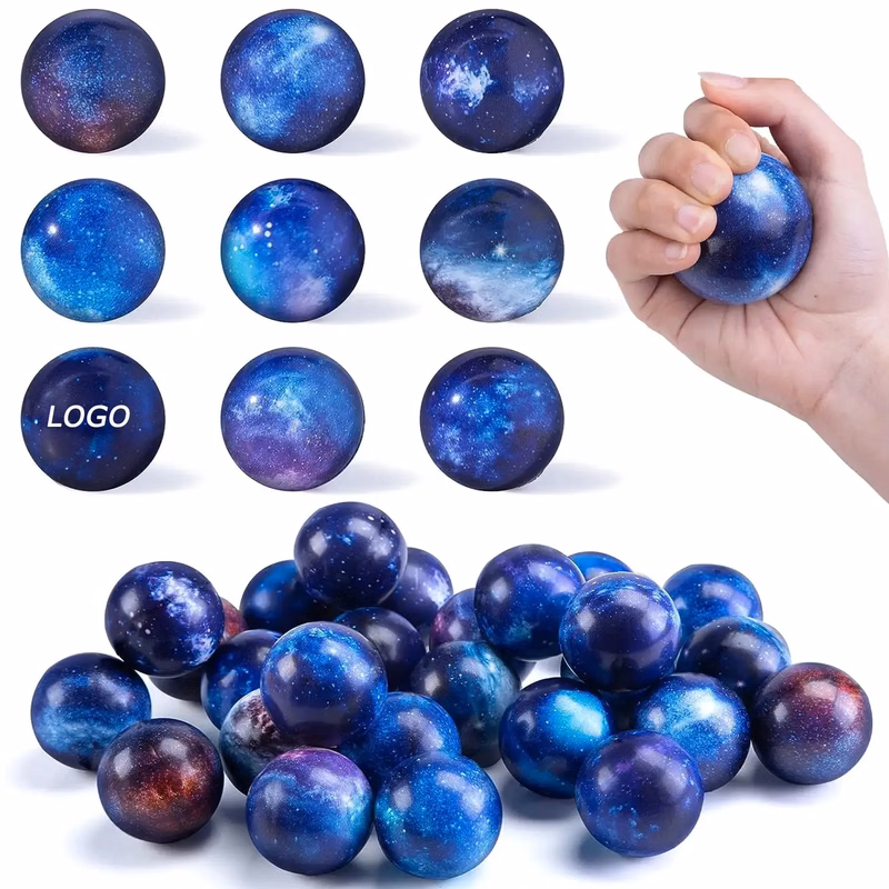 Pu Foam Stress Squeeze Balls For Fidget Toys