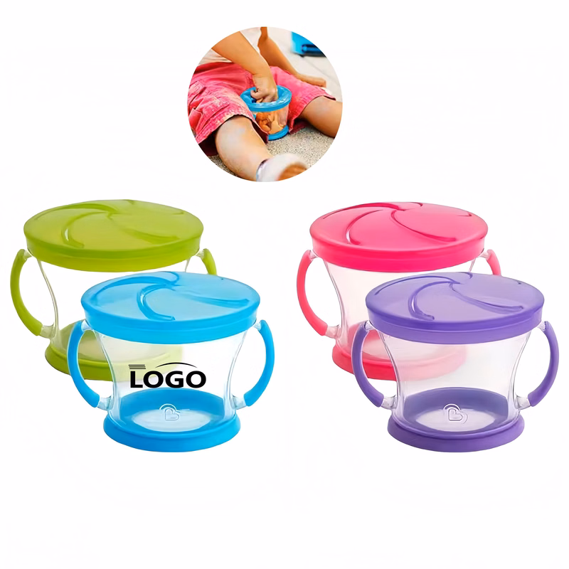 Spill-Proof Baby Snack Cup with Handles