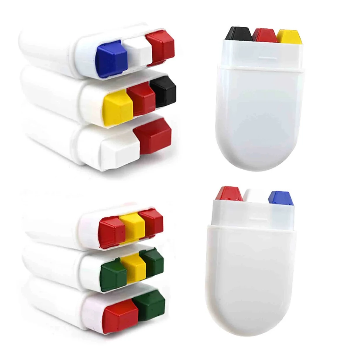 Three Color Face Paint 1