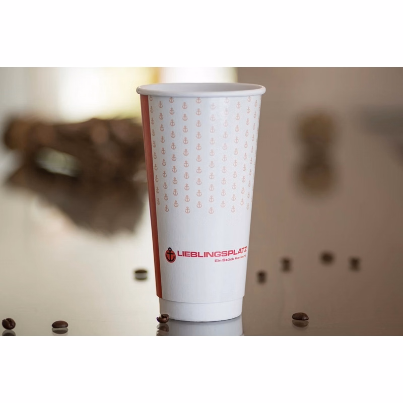 16 Oz. Double Wall Large Run Flexography Printed Paper Cups