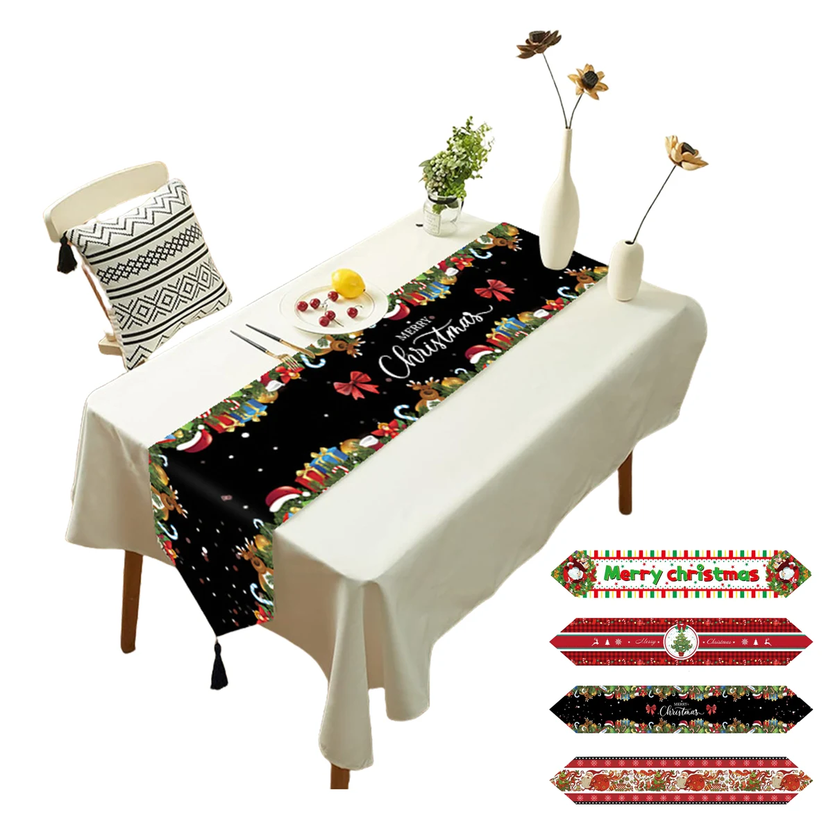 Christmas Tablecloth Decoration MOQ20 1