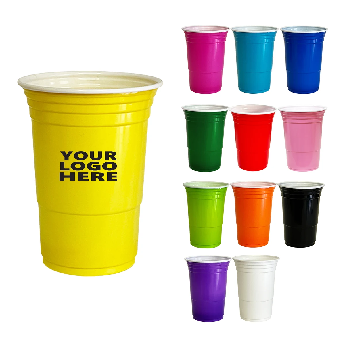 16oz Plastic Party Cups 1
