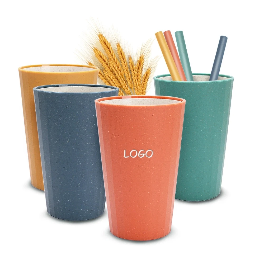 Double Layer Wheat Straw Cup 1
