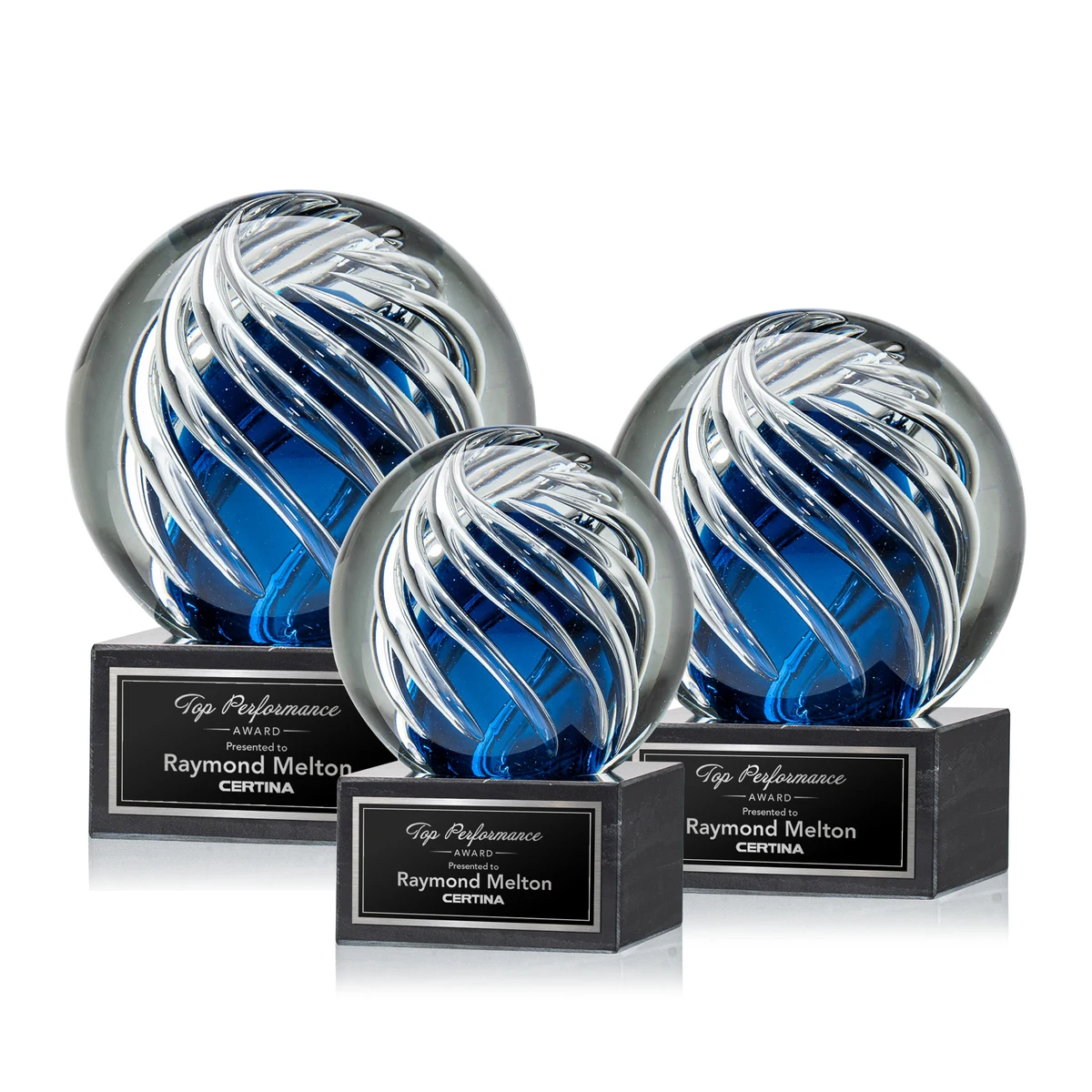 Genista Award on Square Marble Base 1
