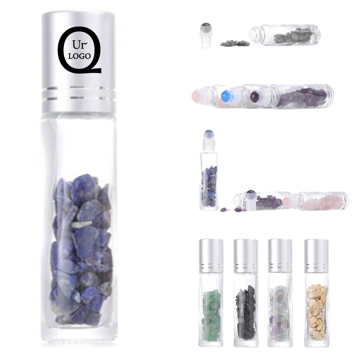 Gemstone Essential Dispenser Oil Bottle 1