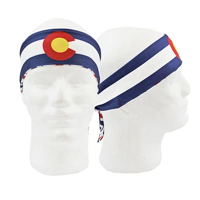 Full Color Athletic Headbands - Warrior Wrap 1
