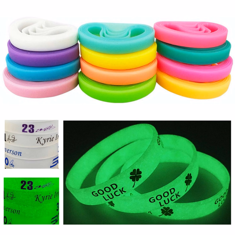 Light-emitting Silicone Sports Bracelet