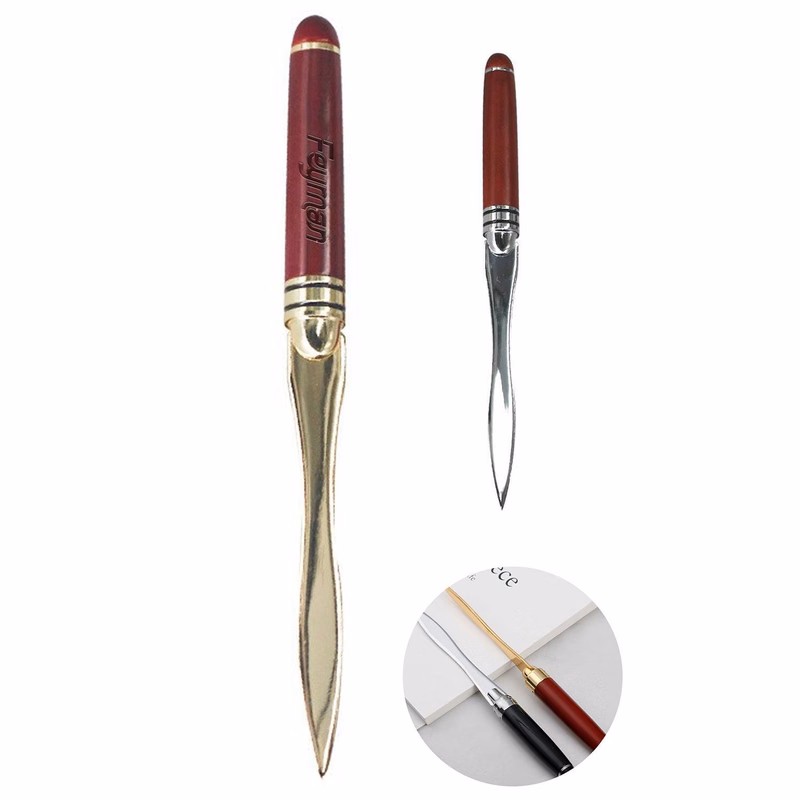 Wooden Handle Stainless Steel Letter Opener