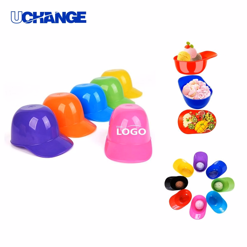 Ice Cream Baseball Hat Shaped Bowl