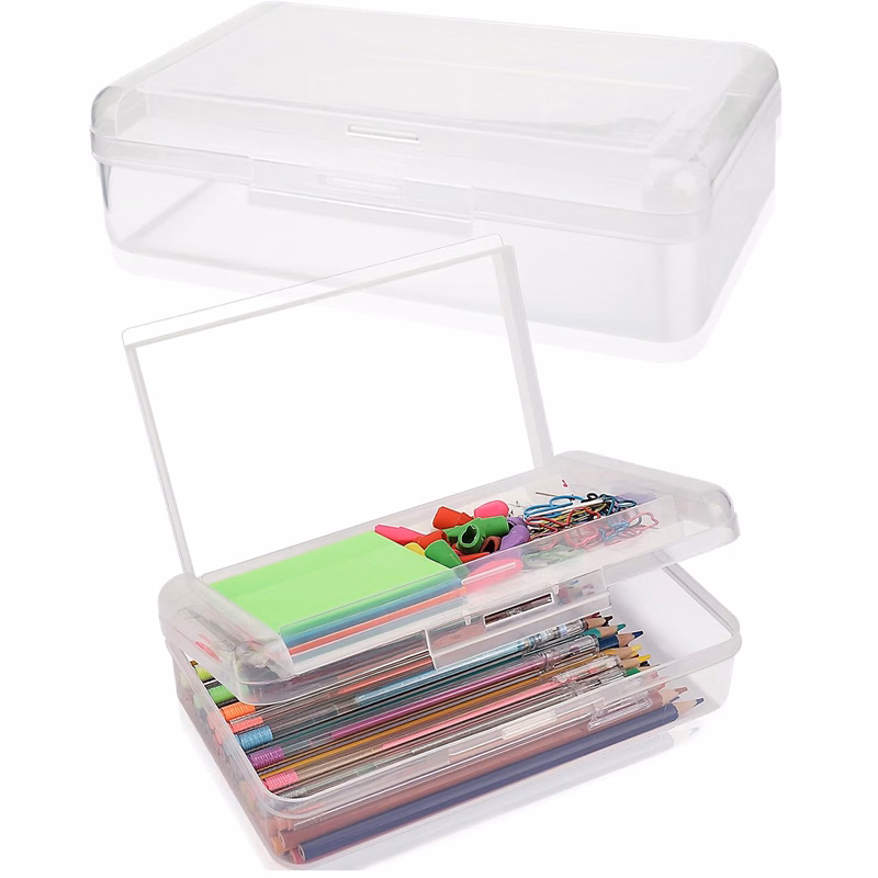 Large Capacity Double Layer Pencil Case