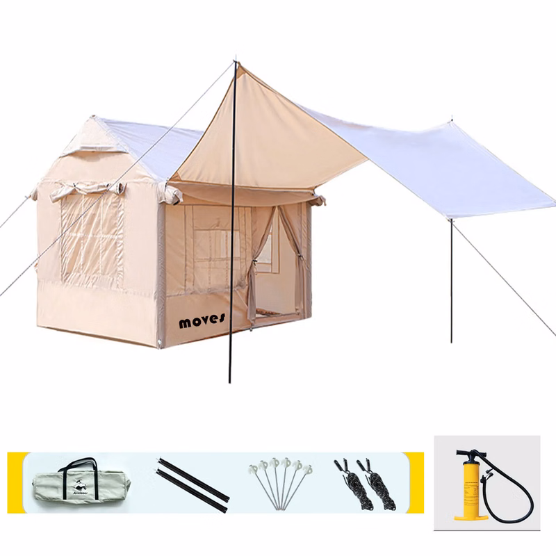 Inflatable Tent With Canopy