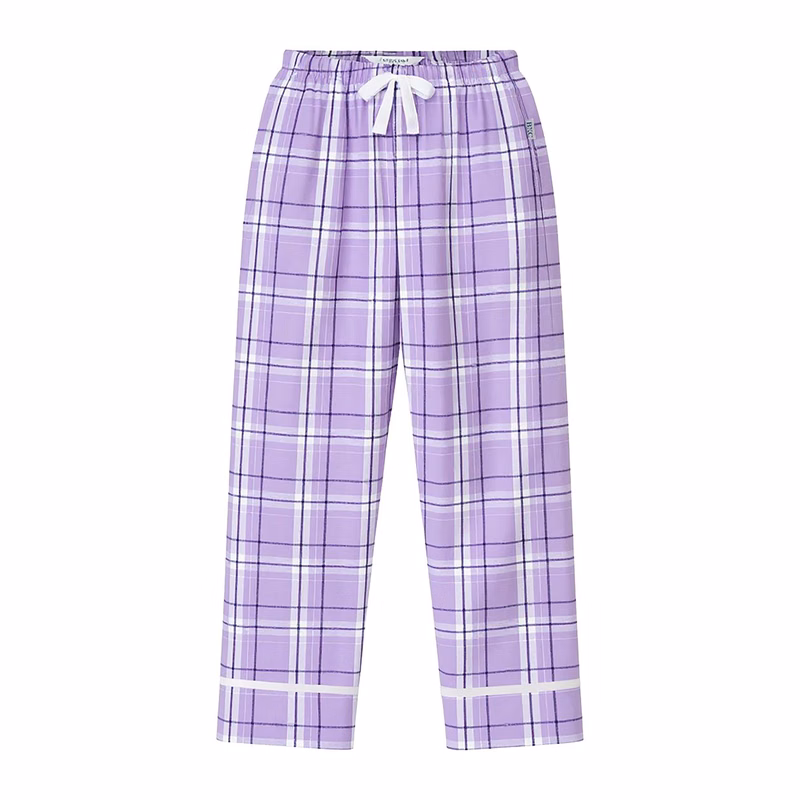 Youth Wide Cuff Flannel Pants - BY6603