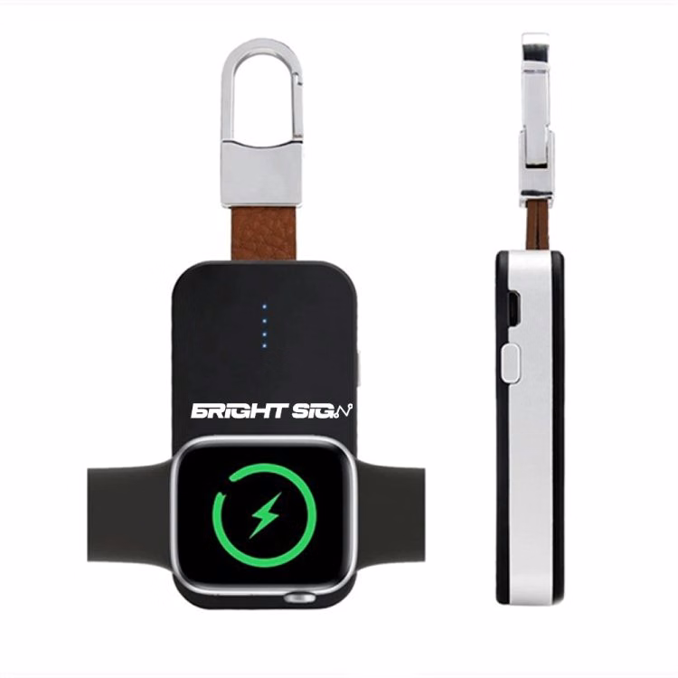 Portable Wireless Watch Charger with Keyring