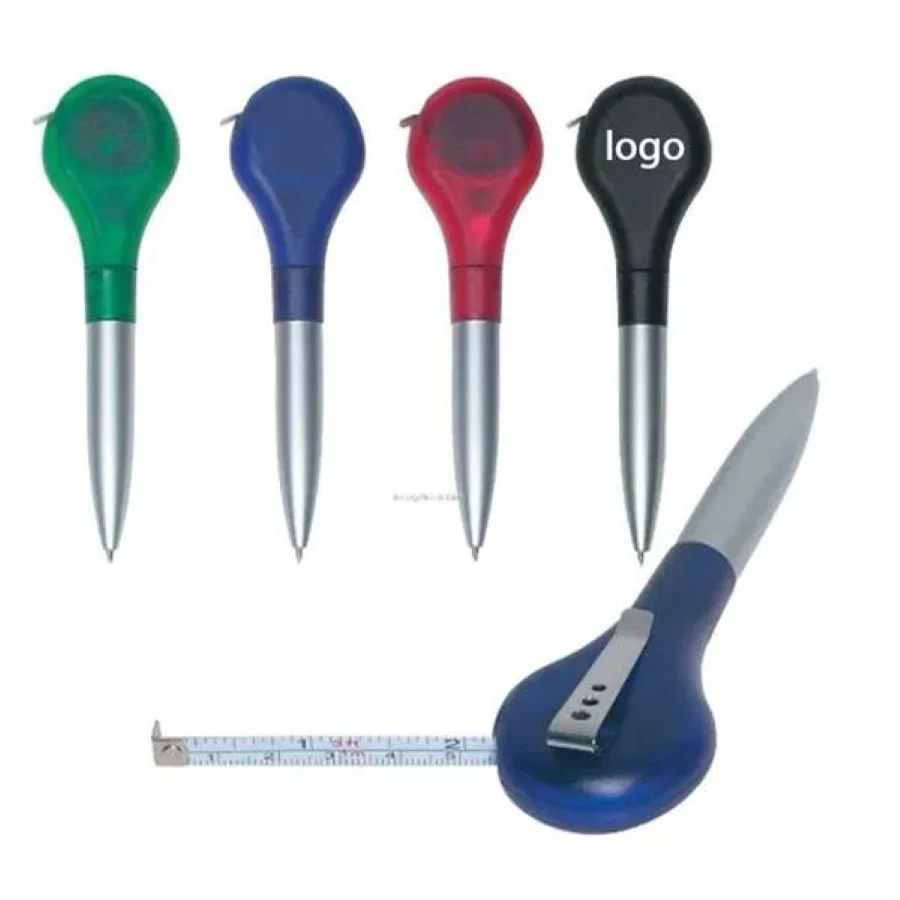 Multifunctional Ballpoint Pen Ruler Tape Measure 1