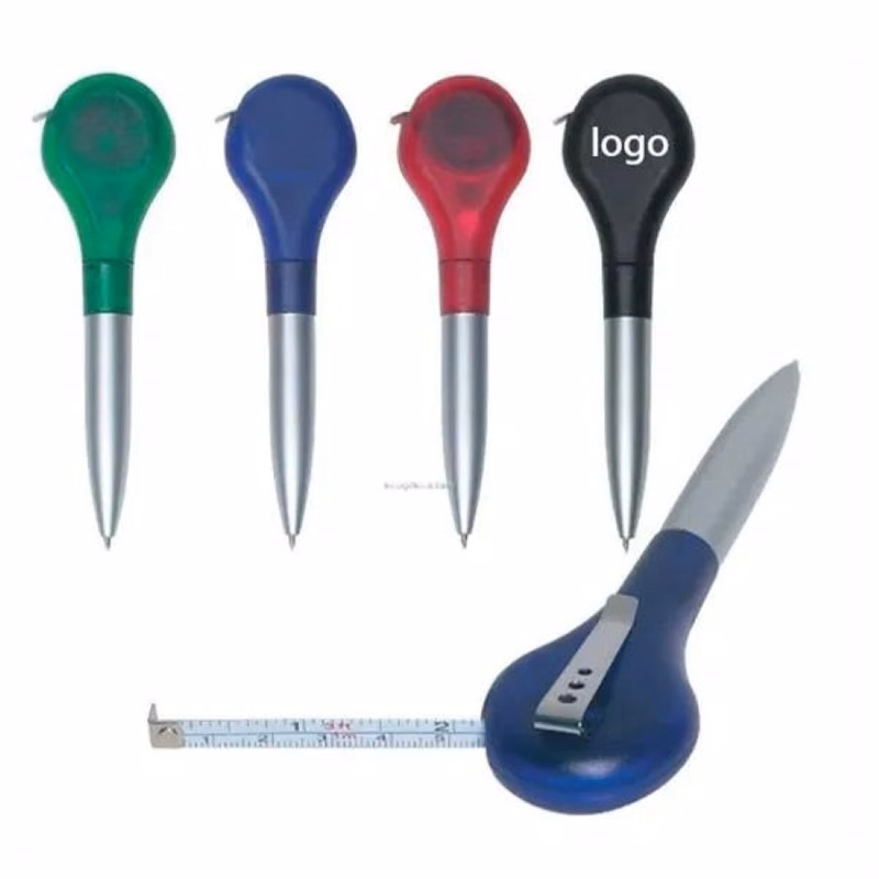 Multifunctional Ballpoint Pen Ruler Tape Measure