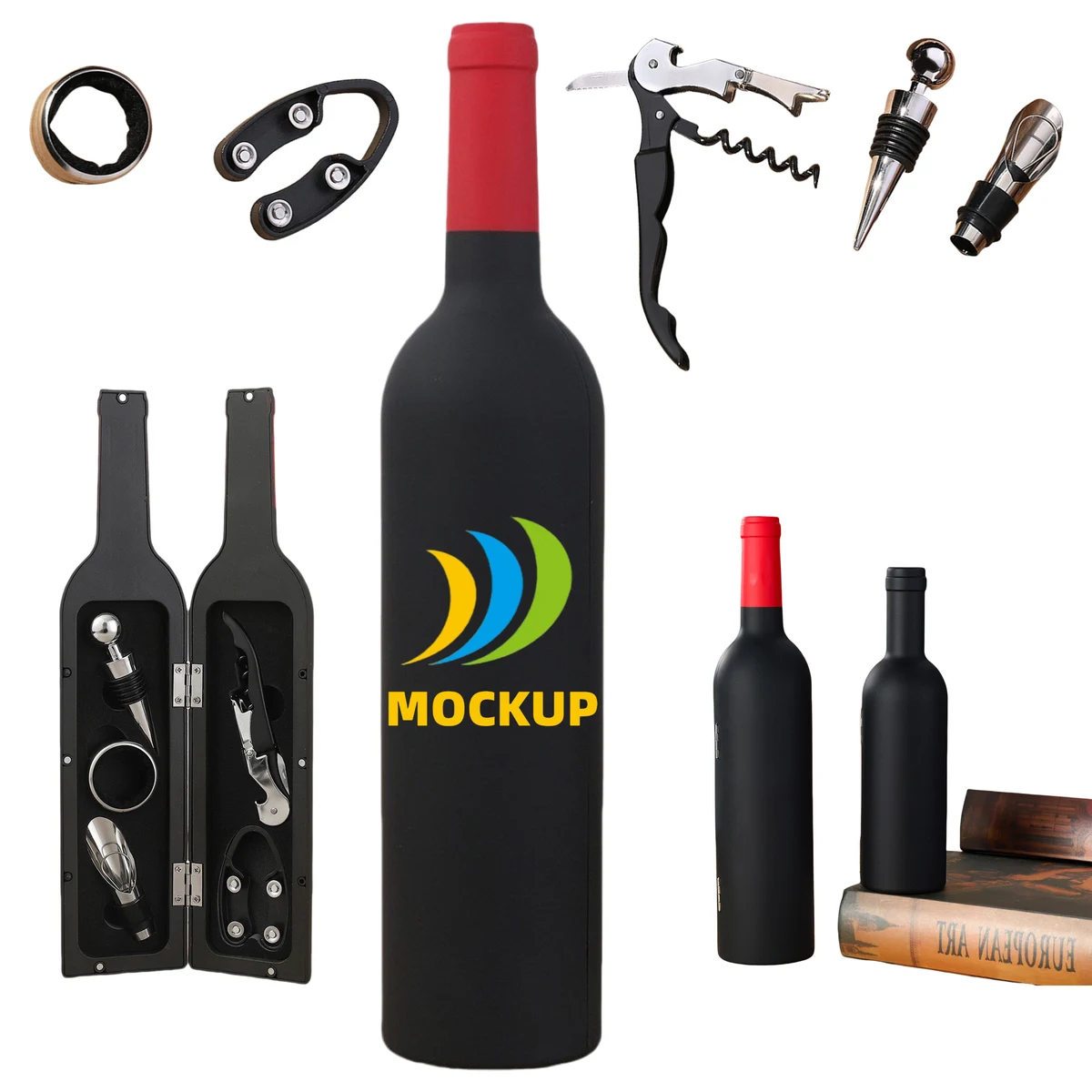 Red Wine Bottle Opener Set 1