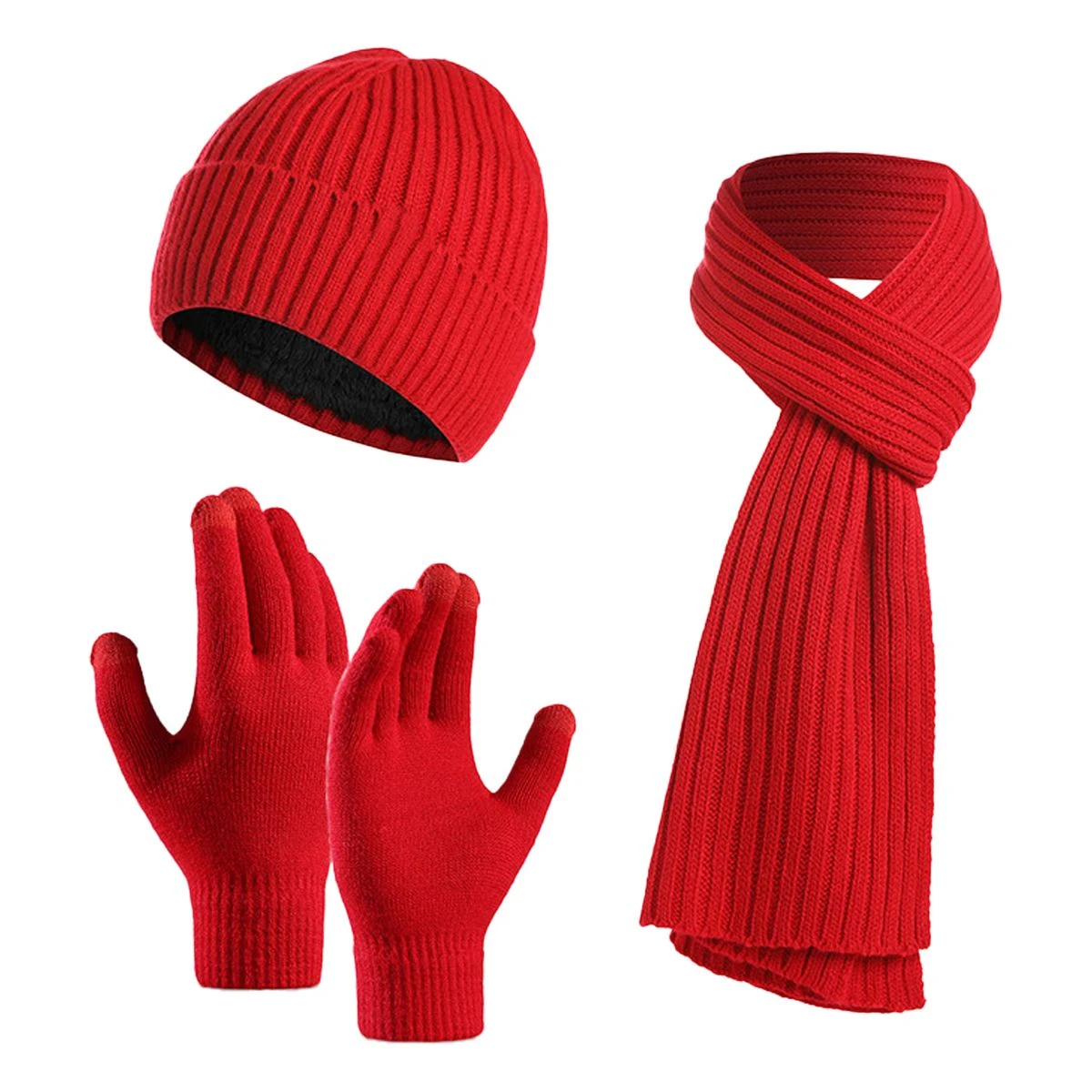 3-Piece Winter Knit Set 1