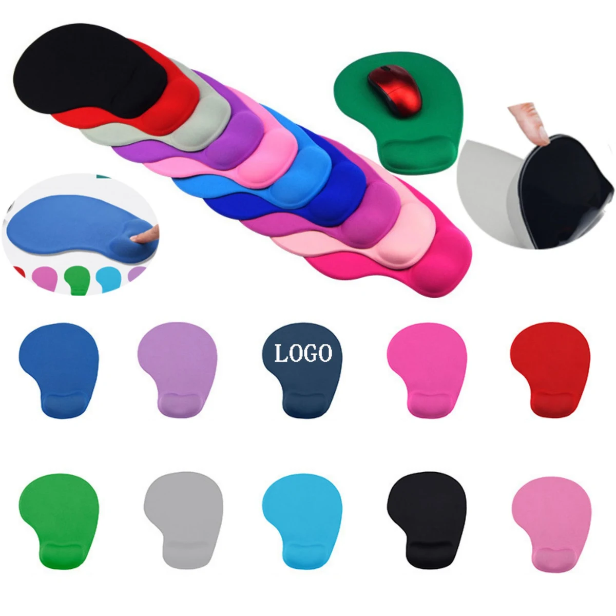 Silicone Gel Mouse Pad 1