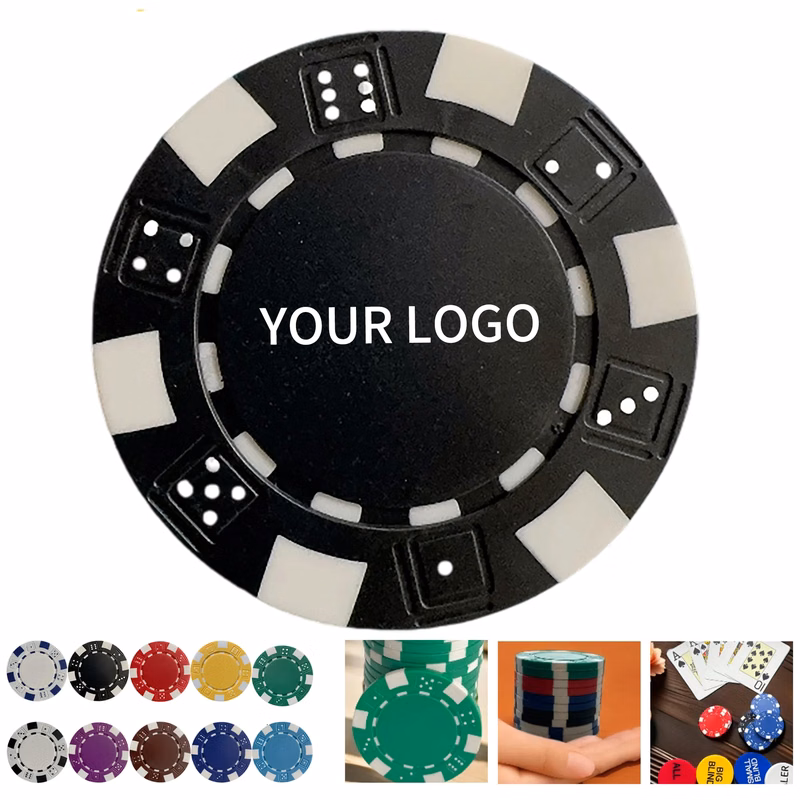 1.57 Inch ABS Poker Chip Practical for Games or Events