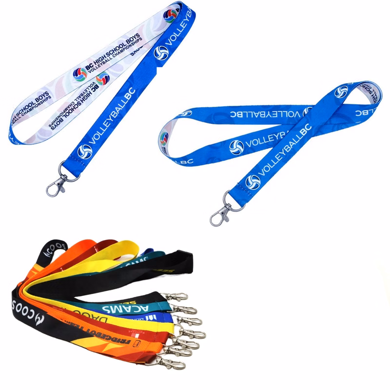 Customized Polyester Metal Buckle Lanyards