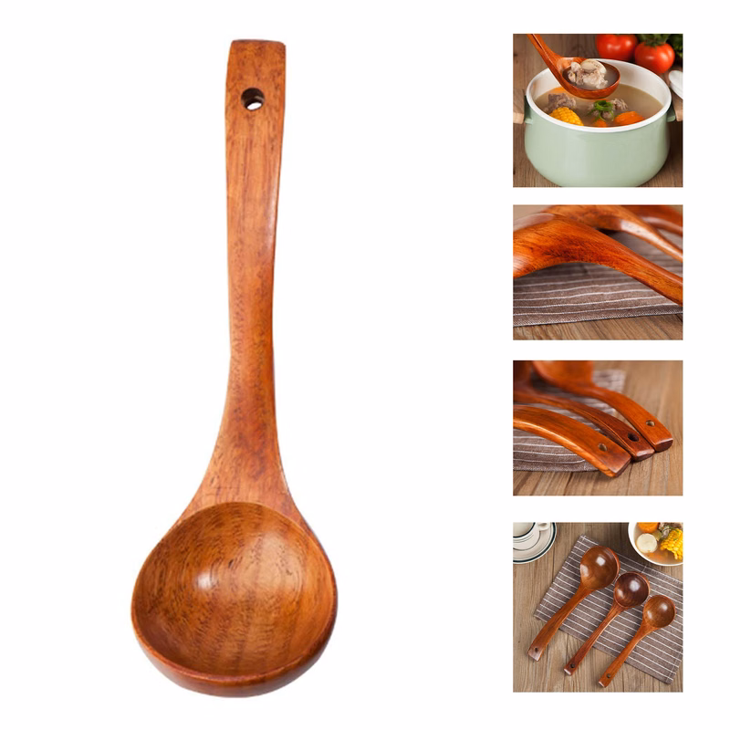 Classic Wooden Soup-ladle