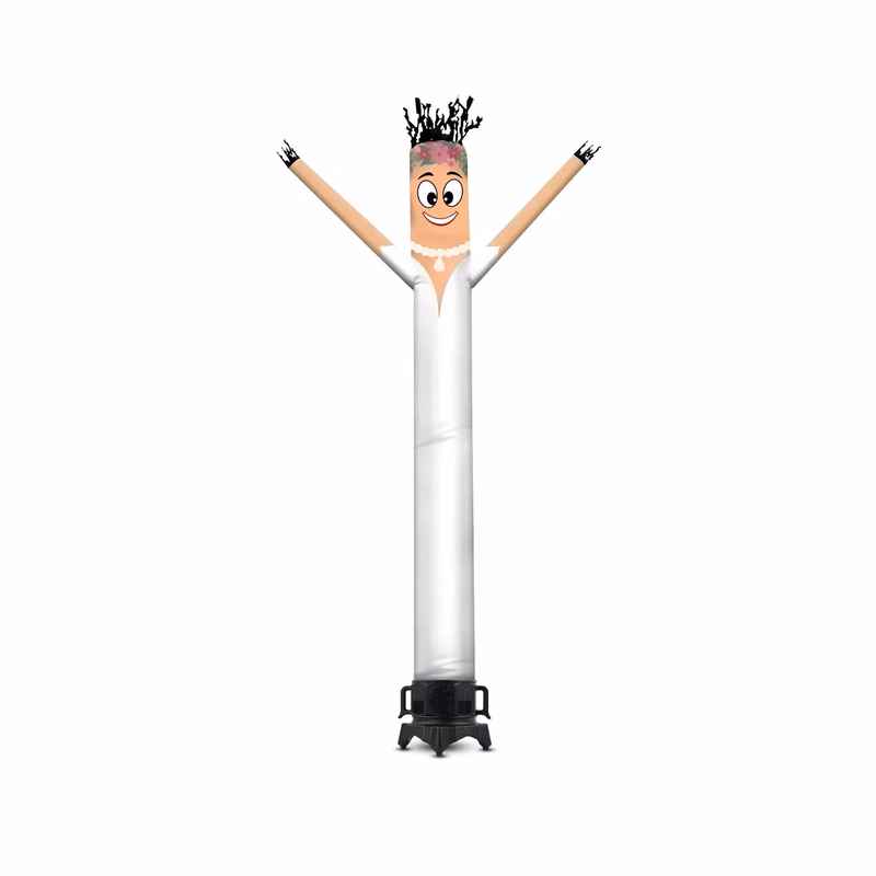 Bride Inflatable Tube Man Character with Blower