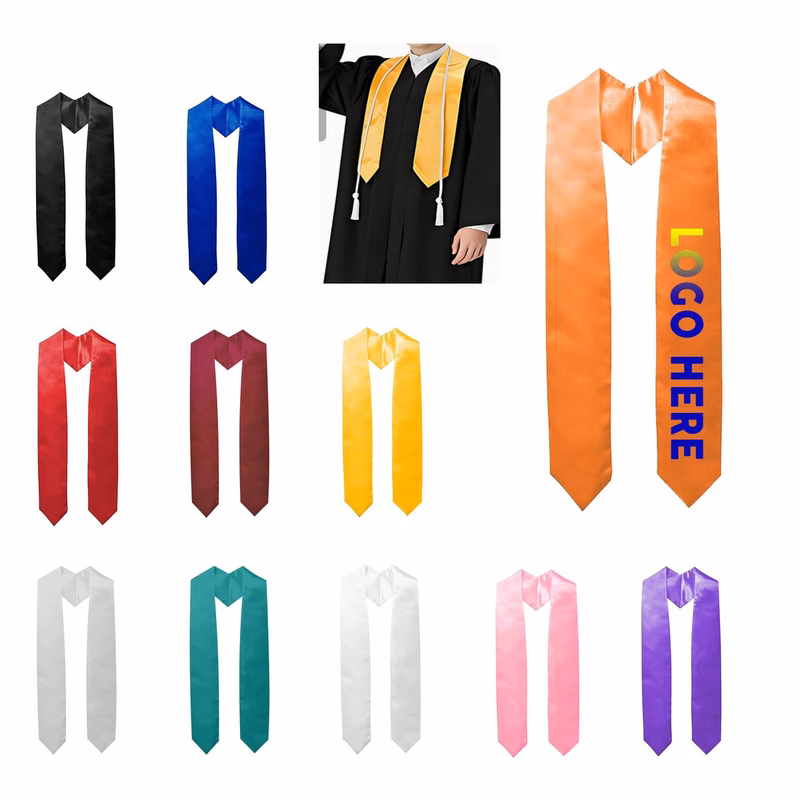 Custom Full Color Logo Graduation Sash