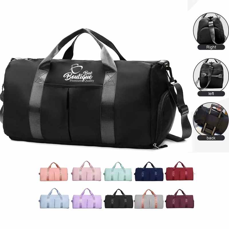 Unisex Multicolor Waterproof Foldable Travel Duffel Tote Bag