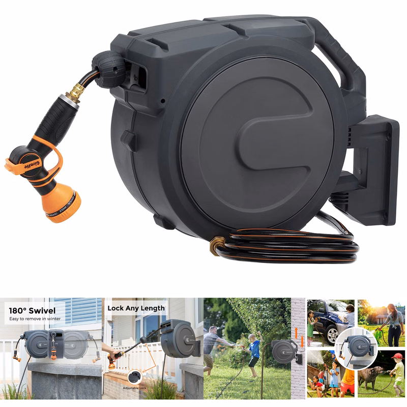 Wall Mounted Hose Reel Retractable