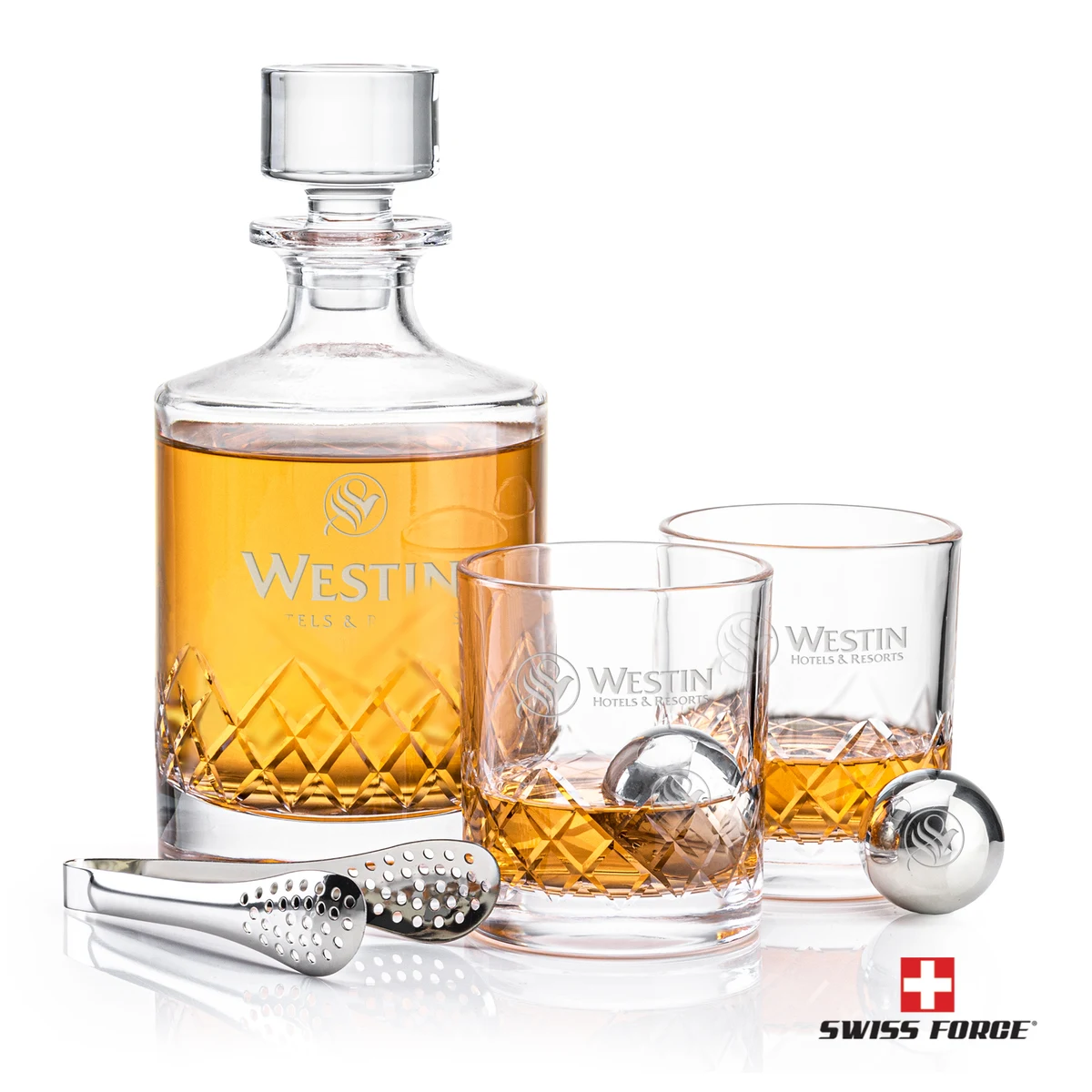 Heceta Decanter Set & Ice Balls 1