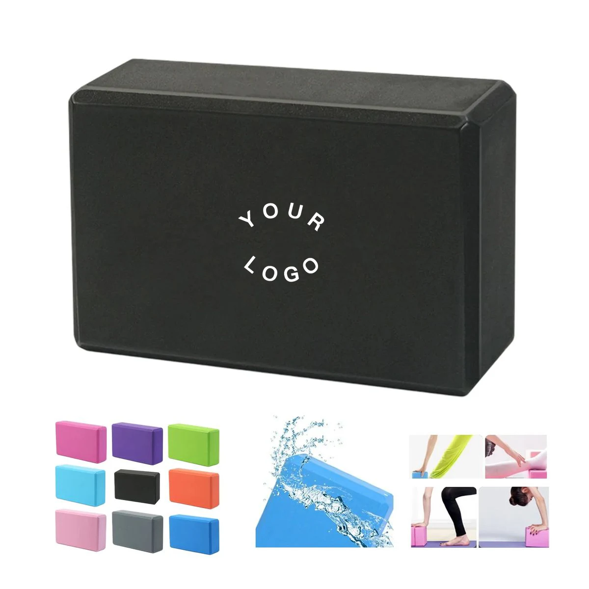 EVA Foam Yoga Block with Non Slip Surface 1