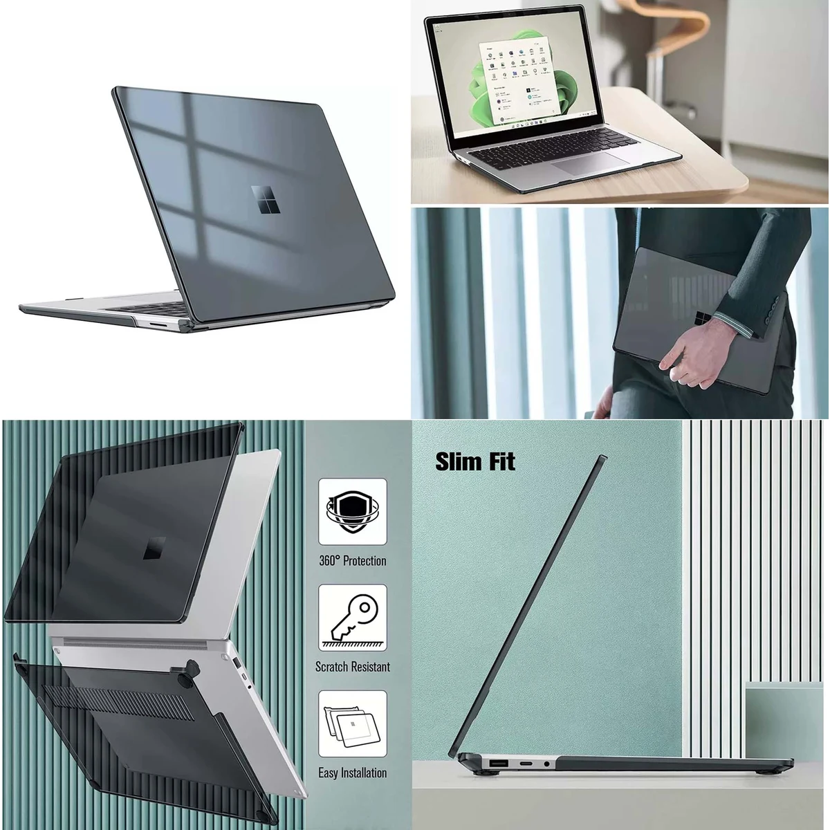 iBank ® Protective Case for 13.5 Inch Microsoft Surface Laptop 5/4/3/2 1