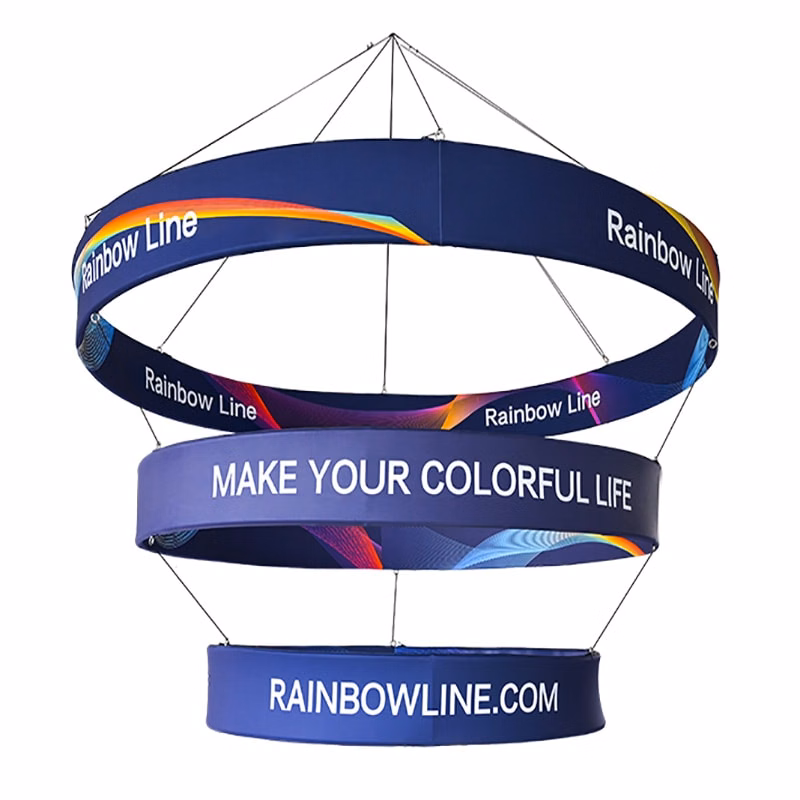 Tiered Circle Hanging Sign