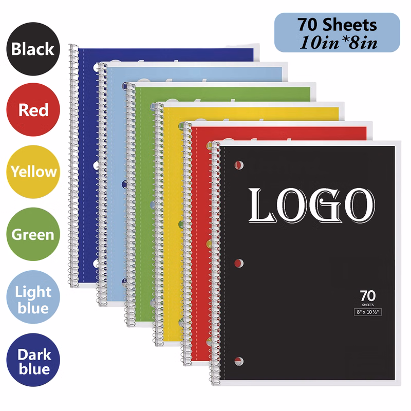 Tear Off Spiral Notebooks MOQ50PCS