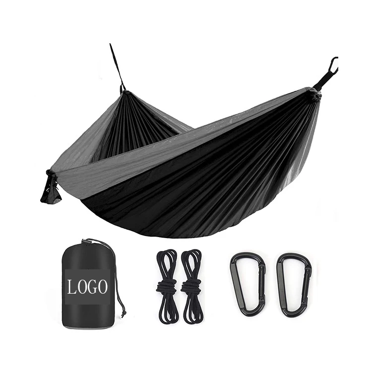 Camp Packable Nylon Hammock With Rope 1
