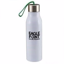 20 Oz Plastic Outdoor Sport Water Bottle W/ Carry Handle