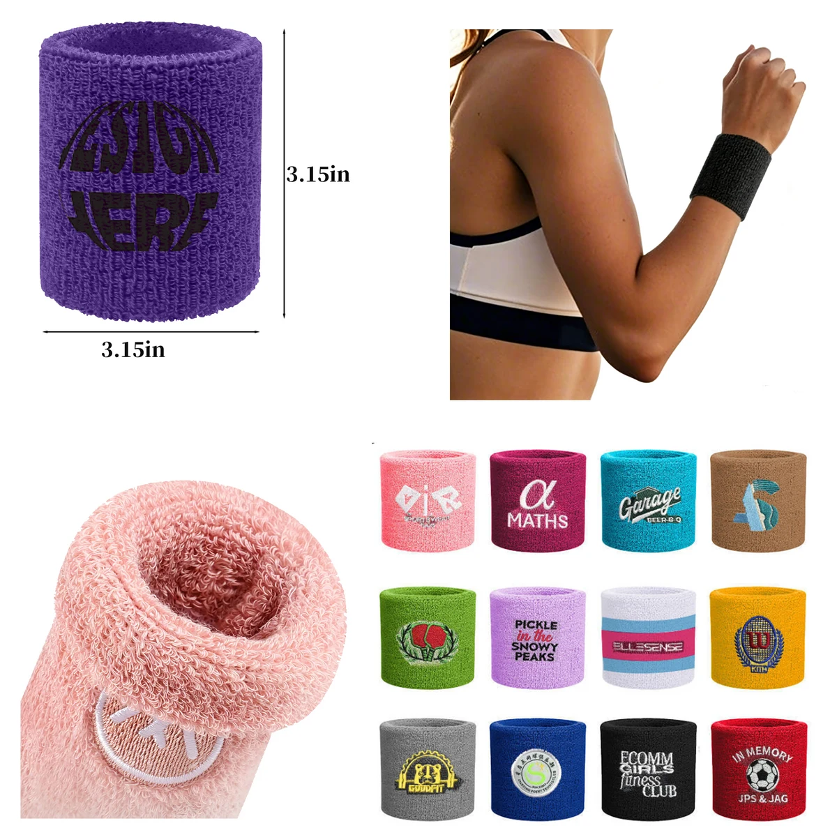Sports Sweat Wristband 1