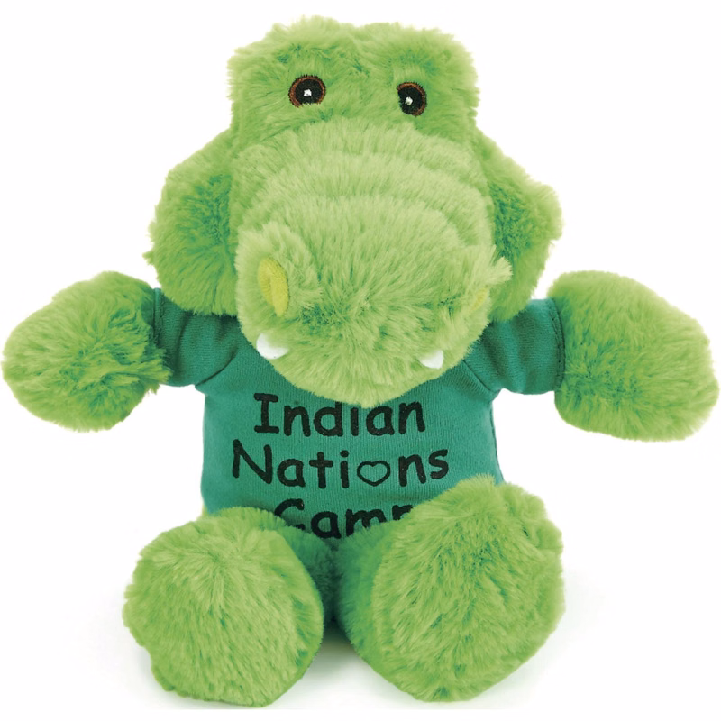 9" Cuddle Plush Friend- Alligator
