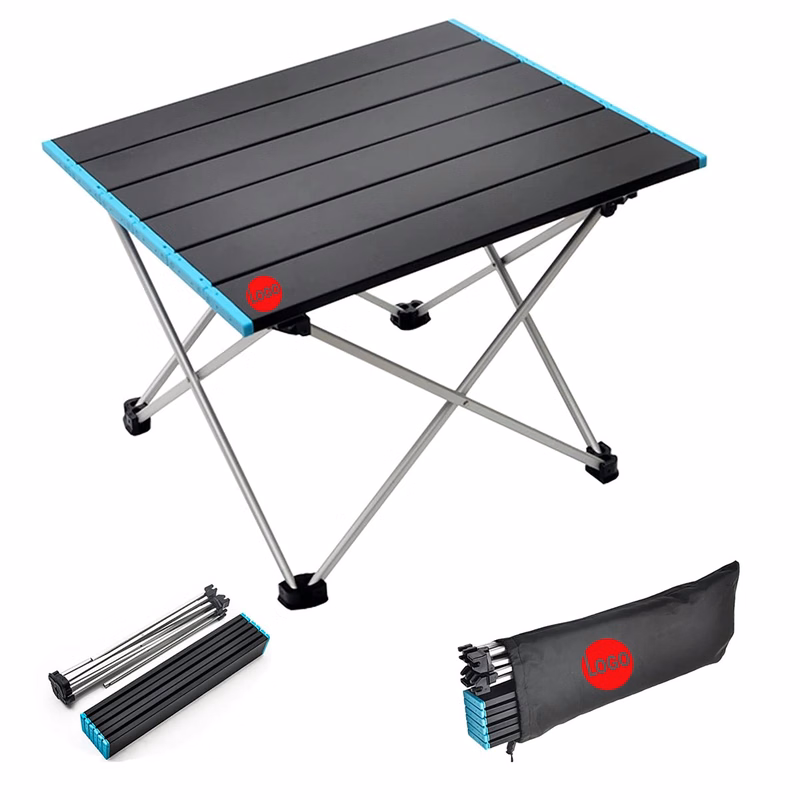 Outdoor Portable Aluminum Folding Picnic Table
