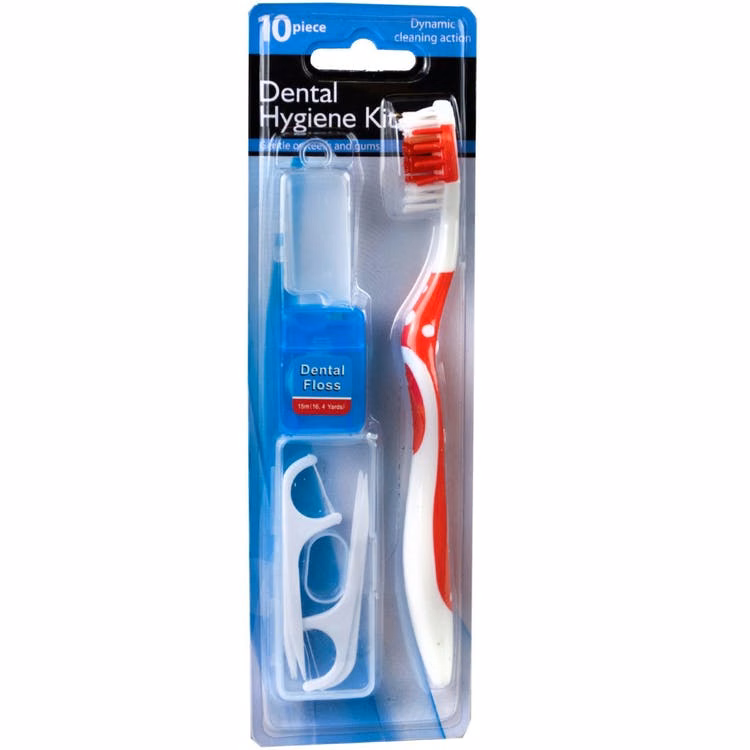 Dental Hygiene Kits - 10-Piece Set Medium