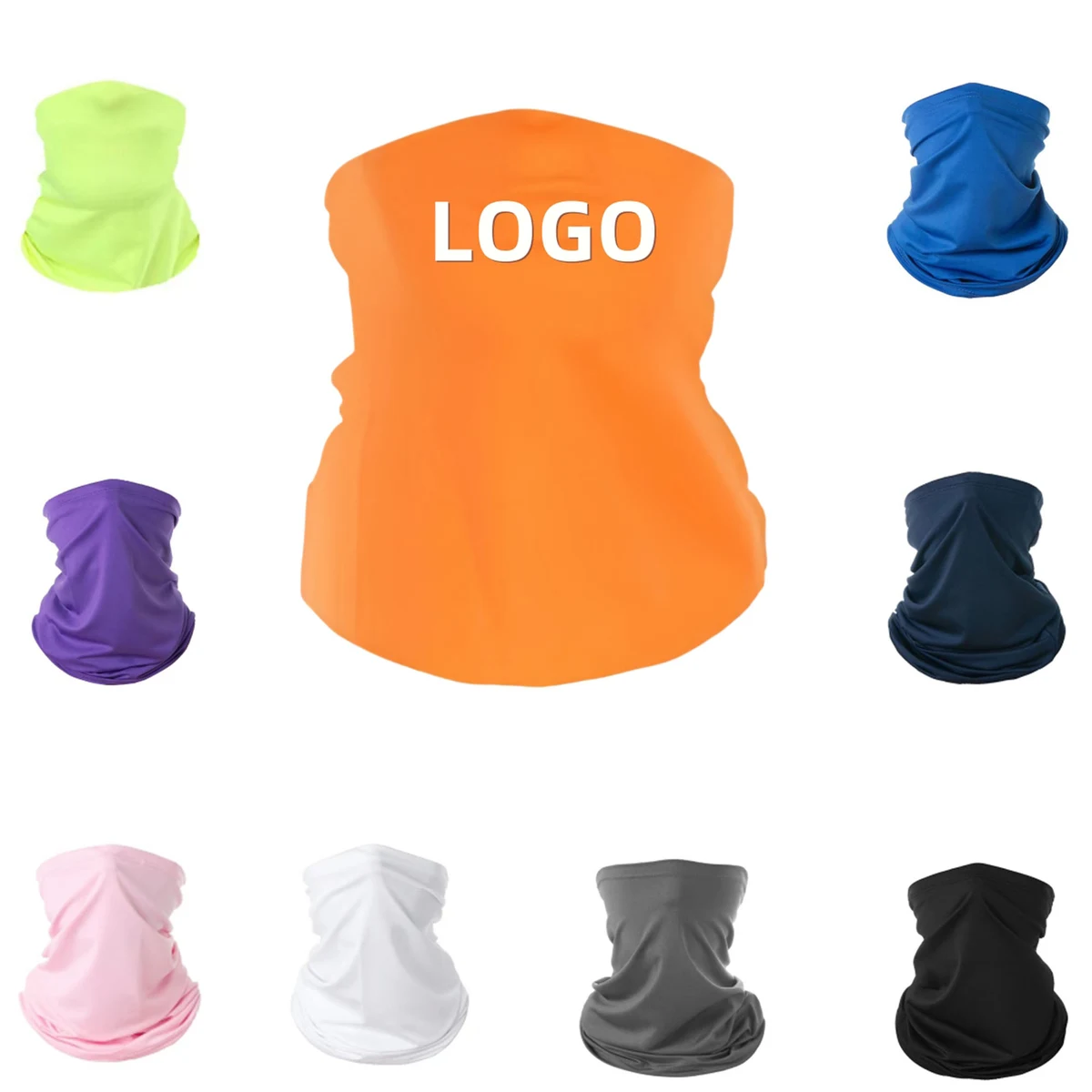 Face Bandana mask Reusable Bandana w/ Imprint Neck Gaiter 1