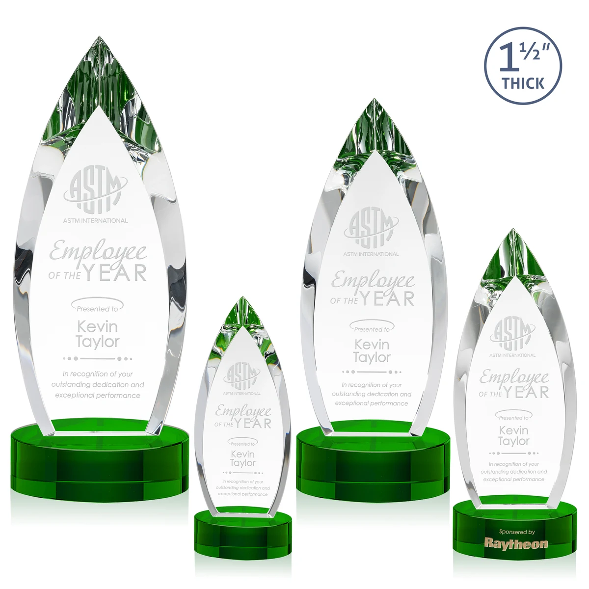 Fortier Award on Base - Green 1