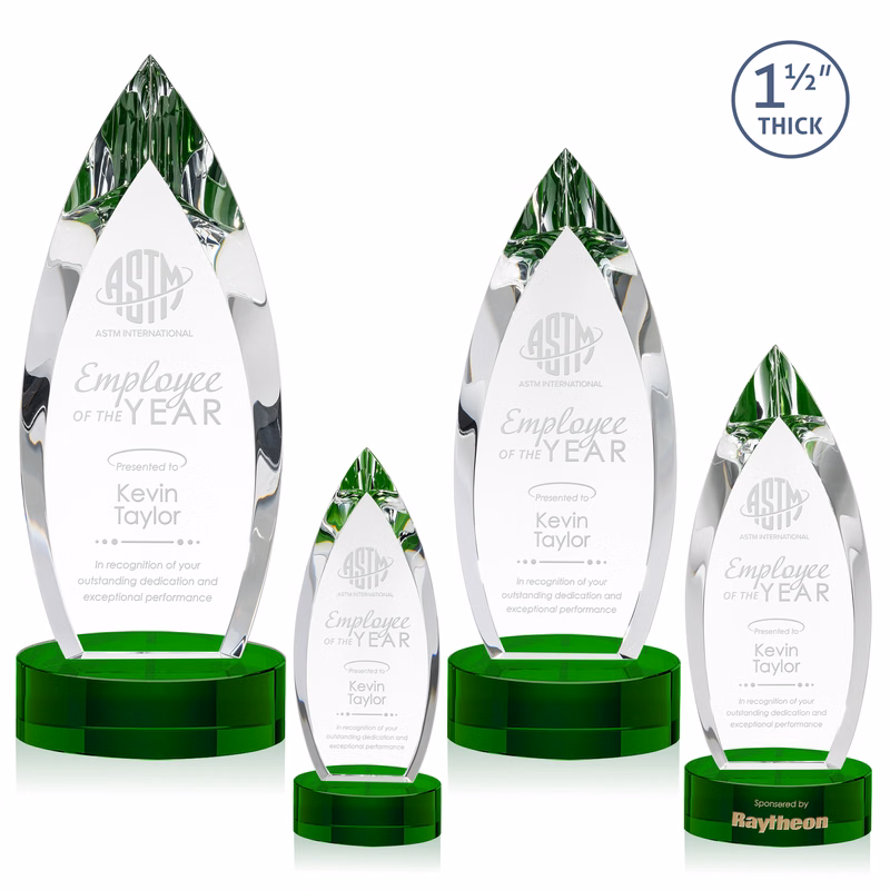 Fortier Award on Base - Green