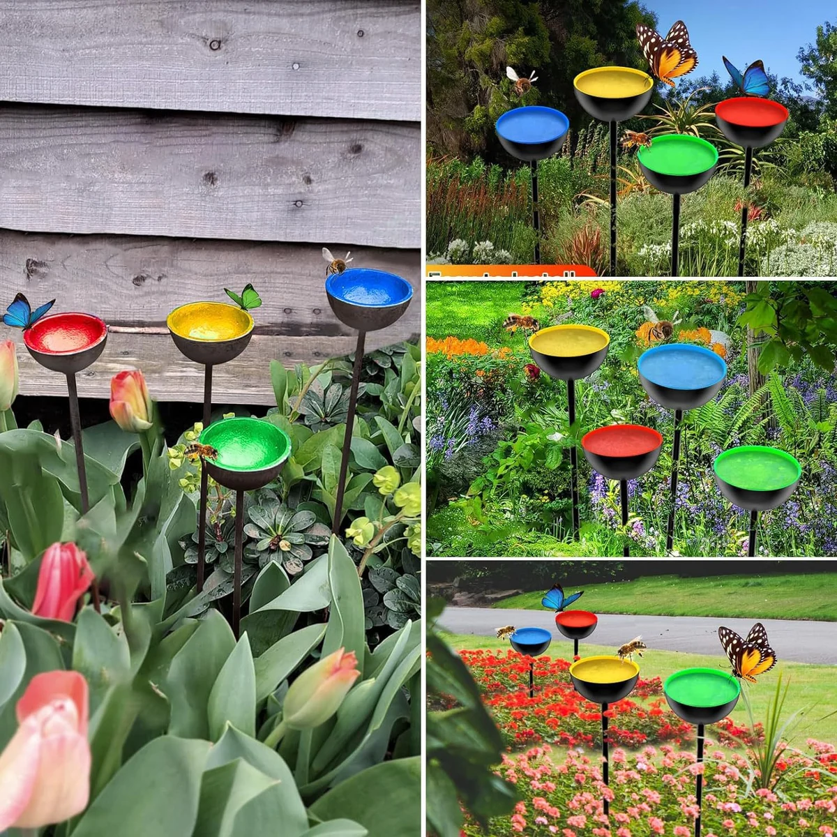 Bee Watering Stations Bee Cups for Garden 1